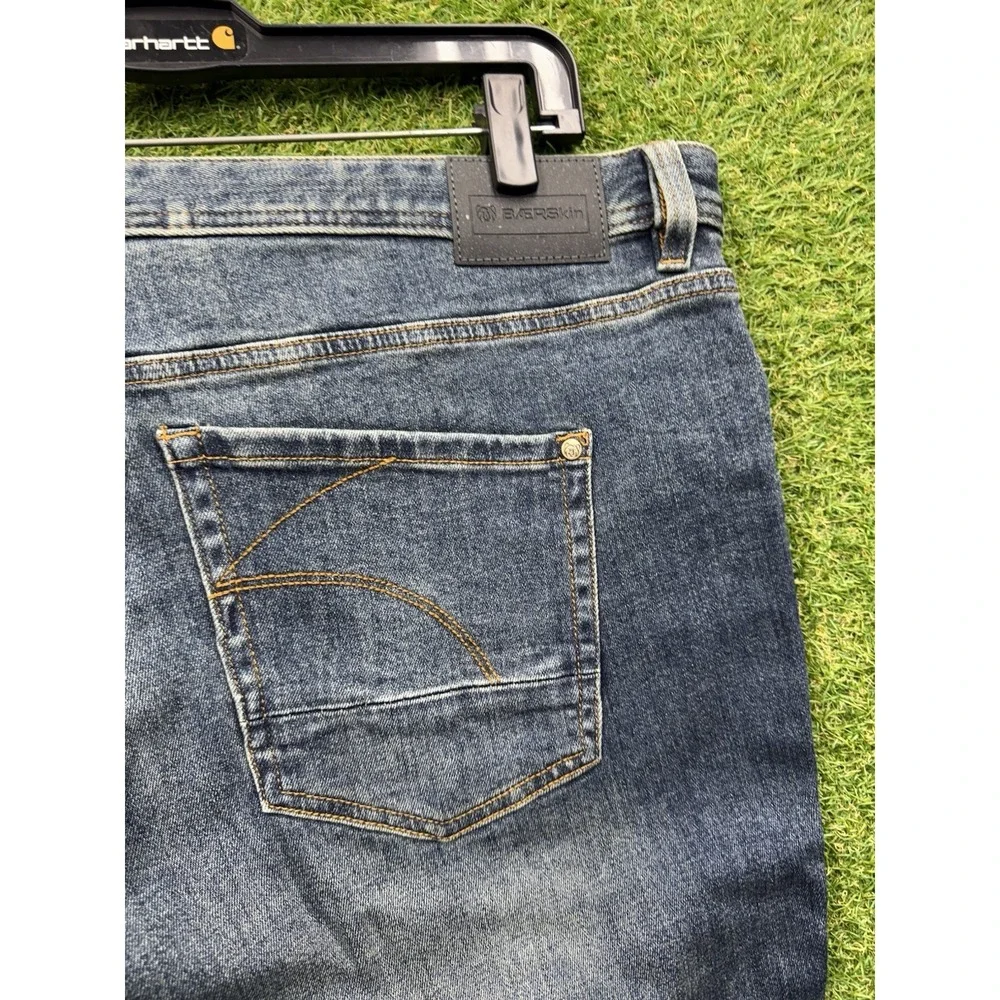 Baer Skin Jeans Mens 46 46x30 Workwear Dark Wash Casual Durable Stretch NWT